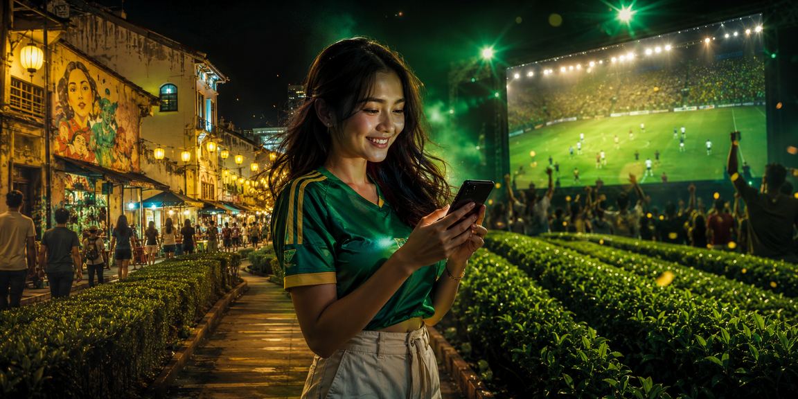 Live football betting in Penang via the 1600 Malaysia platform